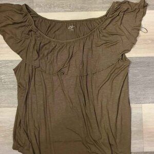 L Anne Taylor Loft Sleeveless Blouse